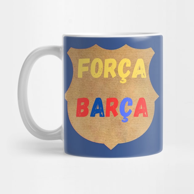 t-shirt FORÇA BARÇA by designs lovers